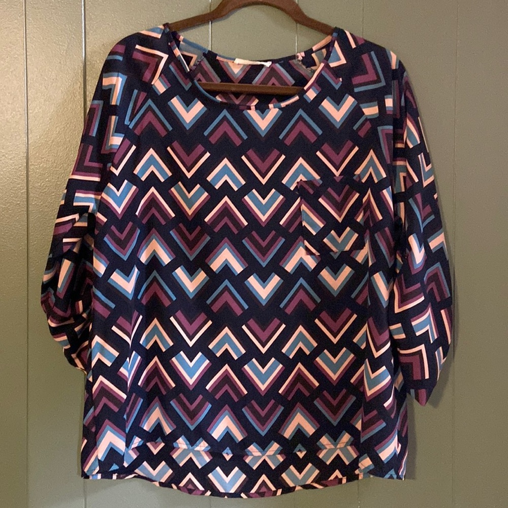 Le Lis 3/4 sleeve top